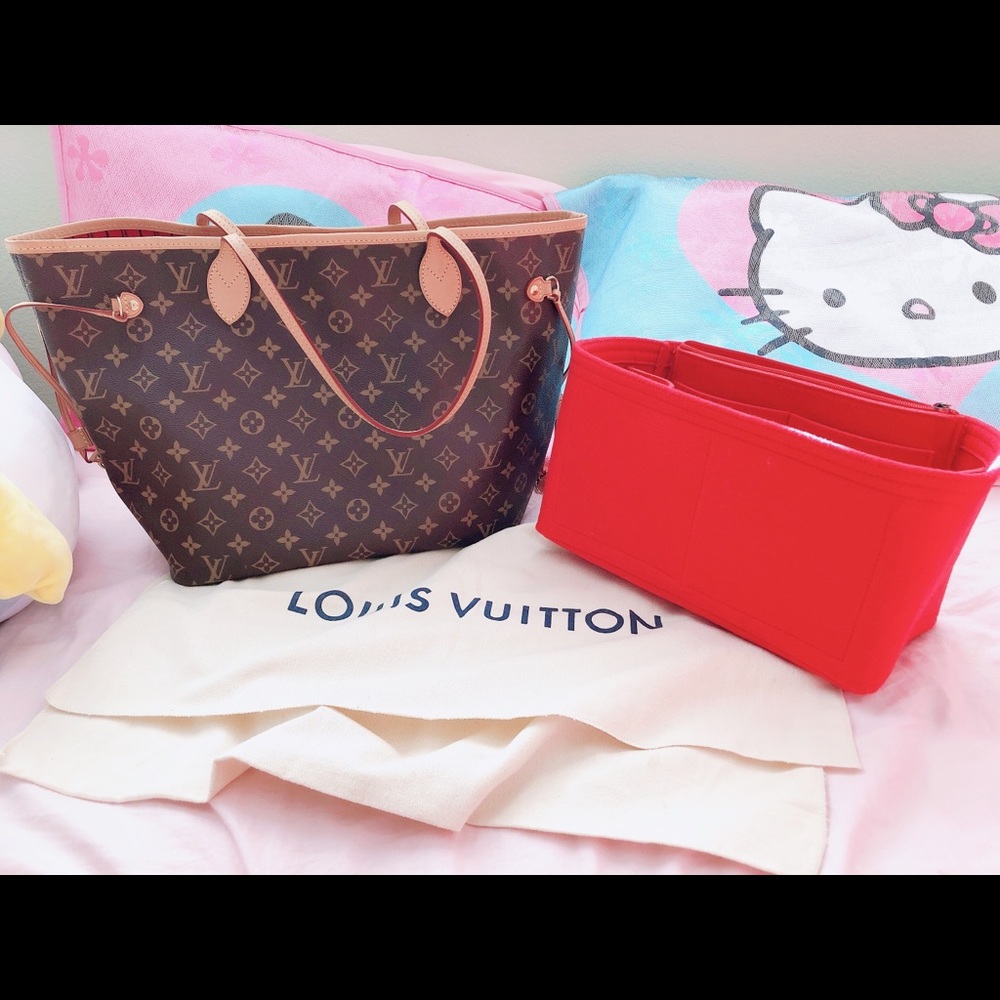 100% authentic Louis Vuitton Neverfull MM